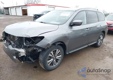 2020 Nissan Pathfinder Sl 4Wd from USA, damaged, VIN 5N1DR2CM5LC610038